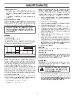 Предварительный просмотр 14 страницы Poulan Pro XT 437316 Owner'S Manual