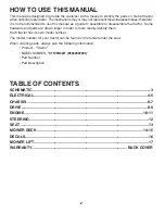 Preview for 2 page of Poulan Pro XT195H42LT Repair Parts Manual