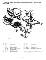 Предварительный просмотр 16 страницы Poulan Pro XT20H46YT Repair Parts Manual