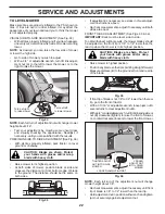 Предварительный просмотр 22 страницы Poulan Pro XT22H54 Operator'S Manual