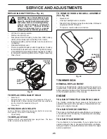 Предварительный просмотр 25 страницы Poulan Pro XT22H54 Operator'S Manual