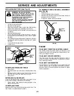 Preview for 23 page of Poulan Pro XT24H42LT Operator'S Manual