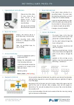 Preview for 1 page of POW Metron4 M4/SOL-SYS Easy Install Manual