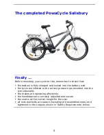 Preview for 5 page of PowaCycle Lynx LPX - 2014 Owner'S Manual