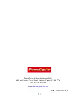 Preview for 11 page of PowaCycle Lynx LPX - 2014 Owner'S Manual