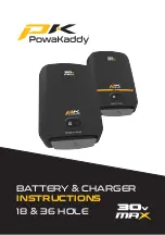 Powakaddy 30v MAX Instructions preview