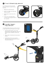 Preview for 4 page of Powakaddy CT6GPS Owner'S Manual