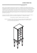 Powell Furniture 502-317 Assembly Instructions preview