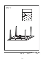 Предварительный просмотр 5 страницы Powell Furniture Powell Limited 276-417AT1 Assembly Instructions