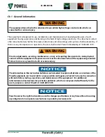 Предварительный просмотр 11 страницы Powell 05PV36ARMM-4 Instruction Bulletin