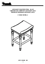 Powell 16D8216CSBLU Assembly Instructions Manual предпросмотр