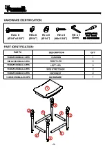 Предварительный просмотр 3 страницы Powell 16D8216CSBLU Assembly Instructions Manual