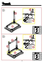 Предварительный просмотр 5 страницы Powell 16D8216CSBLU Assembly Instructions Manual