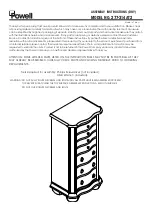 Preview for 1 page of Powell 277-314AT2 Assembly Instructions