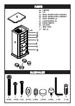 Preview for 2 page of Powell 277-314AT2 Assembly Instructions