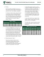 Preview for 54 page of Powell 27PV25ASD Manual