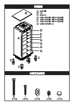 Preview for 2 page of Powell 383-316 Assembly Instructions