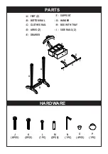 Предварительный просмотр 2 страницы Powell 508-386A Assembly Instructions