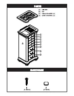 Preview for 2 page of Powell 519-314 Assembly Instructions