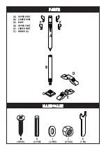 Предварительный просмотр 2 страницы Powell 520-274 Assembly Instructions