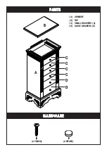 Предварительный просмотр 2 страницы Powell 582-314 Assembly Instructions