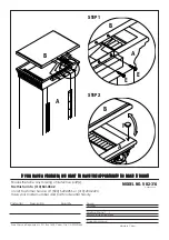 Предварительный просмотр 3 страницы Powell 582-314 Assembly Instructions