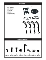 Предварительный просмотр 2 страницы Powell 586-851T2 Assembly Instructions