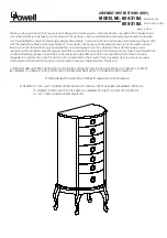 Powell 604-318A Assembly Instructions предпросмотр