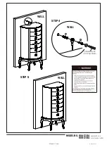 Предварительный просмотр 4 страницы Powell 604-318A Assembly Instructions