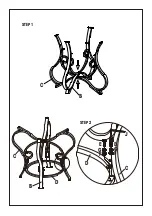 Предварительный просмотр 3 страницы Powell 697-413T2 Assembly Instructions