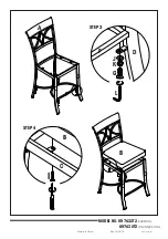 Предварительный просмотр 4 страницы Powell 697-432T2 Assembly Instructions