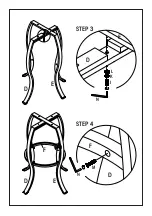 Предварительный просмотр 4 страницы Powell 697-726T1 Assembly Instructions