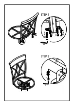 Предварительный просмотр 3 страницы Powell 697-726T2 Assembly Instructions