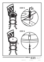 Предварительный просмотр 5 страницы Powell 697-726T2 Assembly Instructions