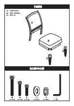 Предварительный просмотр 2 страницы Powell 896-620 Assembly Instructions