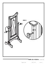 Предварительный просмотр 4 страницы Powell 993-230A Assembly Instructions