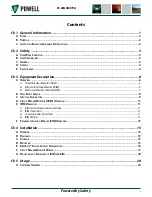 Предварительный просмотр 5 страницы Powell AP.CBM.01 EIM Manual