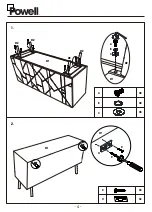 Предварительный просмотр 4 страницы Powell KIANA 21A2073 Manual