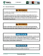 Preview for 8 page of Powell PowlVac 01.4IB.50032C Manual