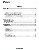 Preview for 6 page of Powell PowlVac ARG 4 Series Instruction Bulletin