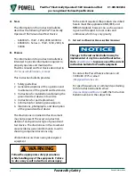 Preview for 10 page of Powell PowlVac ARG 4 Series Instruction Bulletin