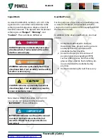 Preview for 3 page of Powell PowlVac IB-60201 Manual