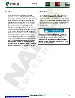 Предварительный просмотр 15 страницы Powell PowlVac IB-60201 Manual