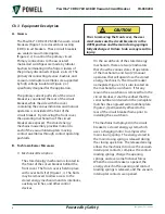 Preview for 13 page of Powell PowlVac IB-65020A CDR 27kV Manual