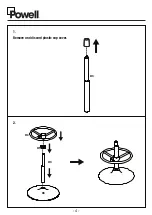 Предварительный просмотр 4 страницы Powell ZQF-6050-CN Manual