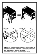 Предварительный просмотр 10 страницы PowellKids 334-119 Assembly Instruction Manual