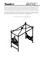 Preview for 1 page of PowellKids 374-106 Assembly Instructions