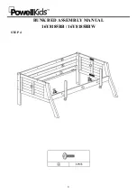 Предварительный просмотр 9 страницы PowellKids Easton Bunk Bed 16Y8185BB Assembly Manual