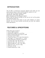 Preview for 2 page of Power Acoustik AC-3B Operating Instructions Manual