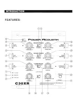 Preview for 2 page of Power Acoustik C30XR Owner'S Manual